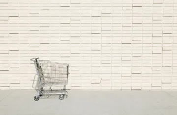 empty shopping cart